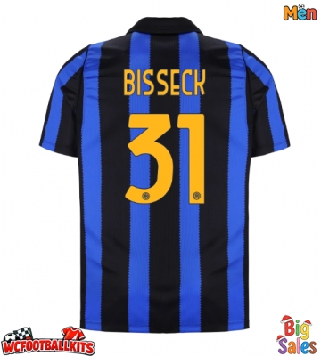 Inter Milan Yann Bisseck #31 Replica Home Stadium Shirt 2026-27 Short Sleeve